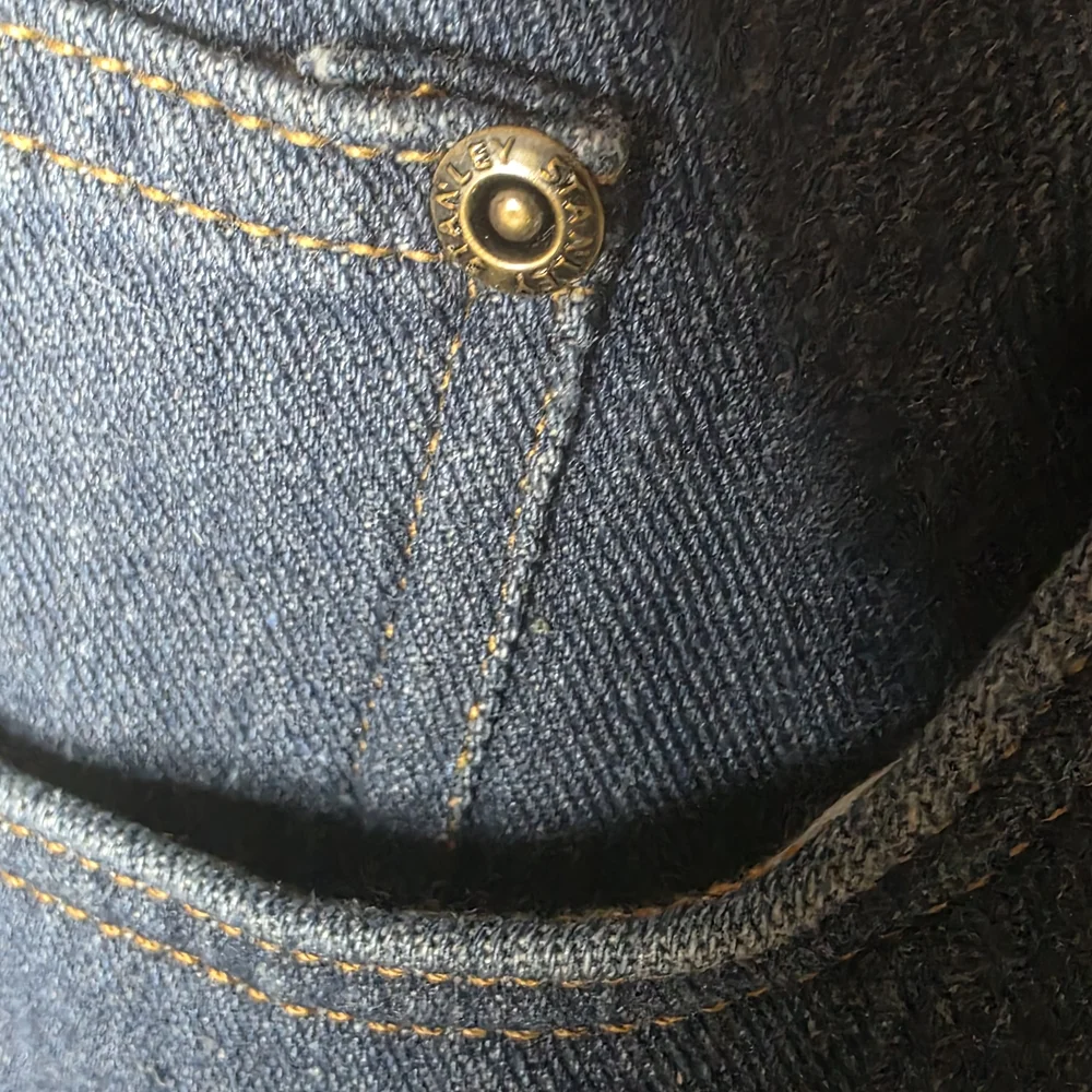 Stanley Workwear Men's 36x32 Fleece Lined Insulated Jeans Blue Denim Work Wear